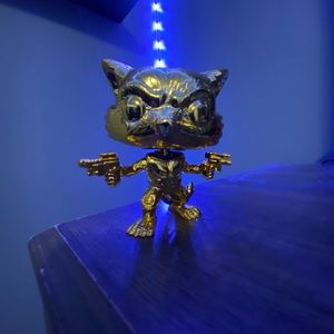 Gold Rocket Funko Pop